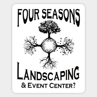 Four Seasons Landscaping Magnet